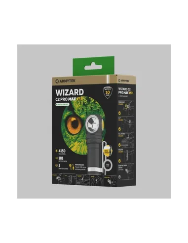 Flashlight Armytek Wizard C2 Pro Max LR White