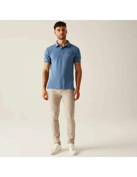 T-Shirt Polo Regatta Tadeo II Cor Blu/Navy