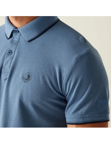 T-Shirt Polo Regatta Tadeo II Cor Blu/Navy