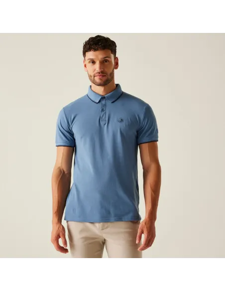 T-Shirt Polo Regatta Tadeo II Cor Blu/Navy