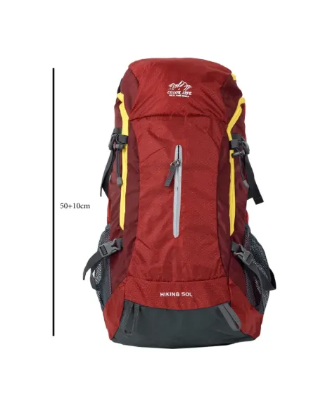 Backpack Colorlife Mountain Red