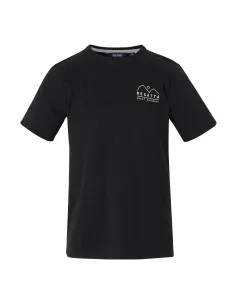 T-Shirt Cline Ix Regatta Black Mountain Print