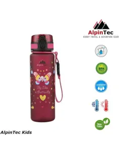 AlpinTec bottle 500 ml Butterfly Rasberry